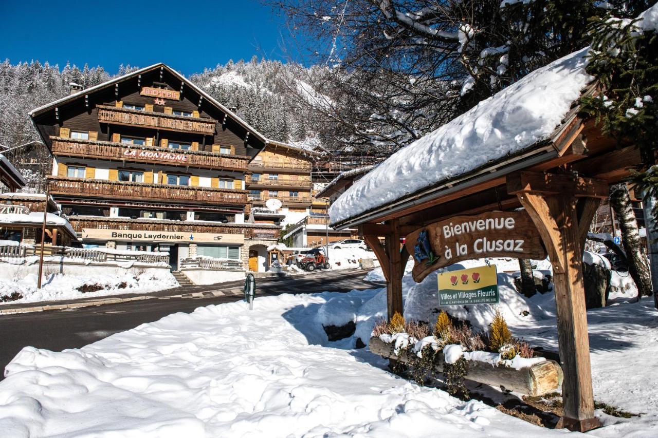 Hotel La Montagne La Clusaz Exterior foto