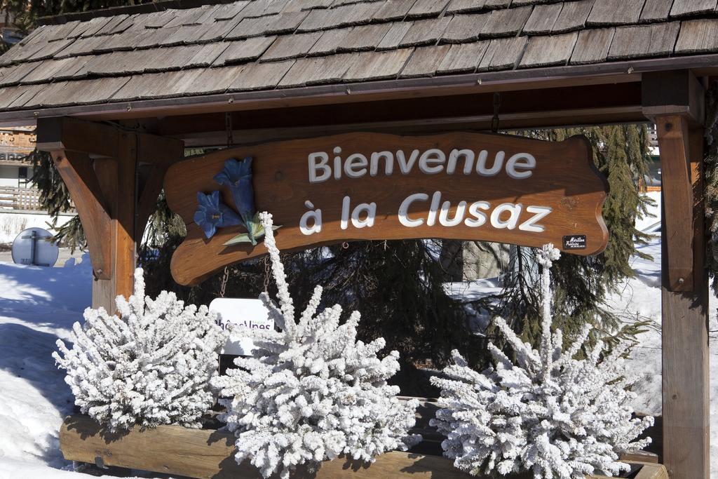 Hotel La Montagne La Clusaz Exterior foto