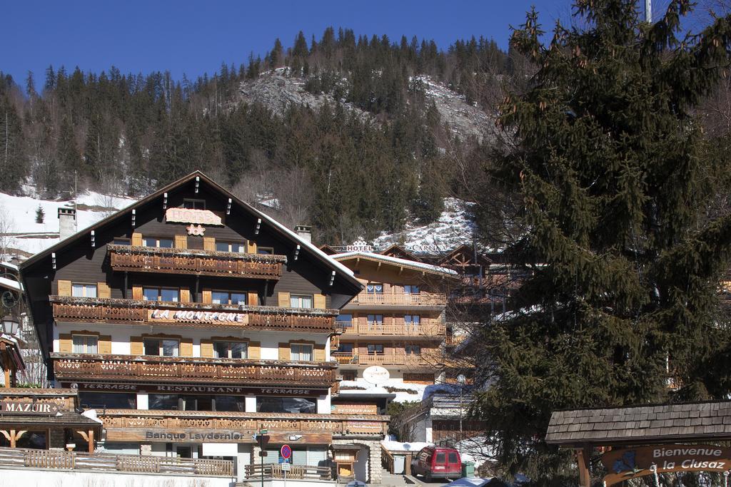 Hotel La Montagne La Clusaz Exterior foto