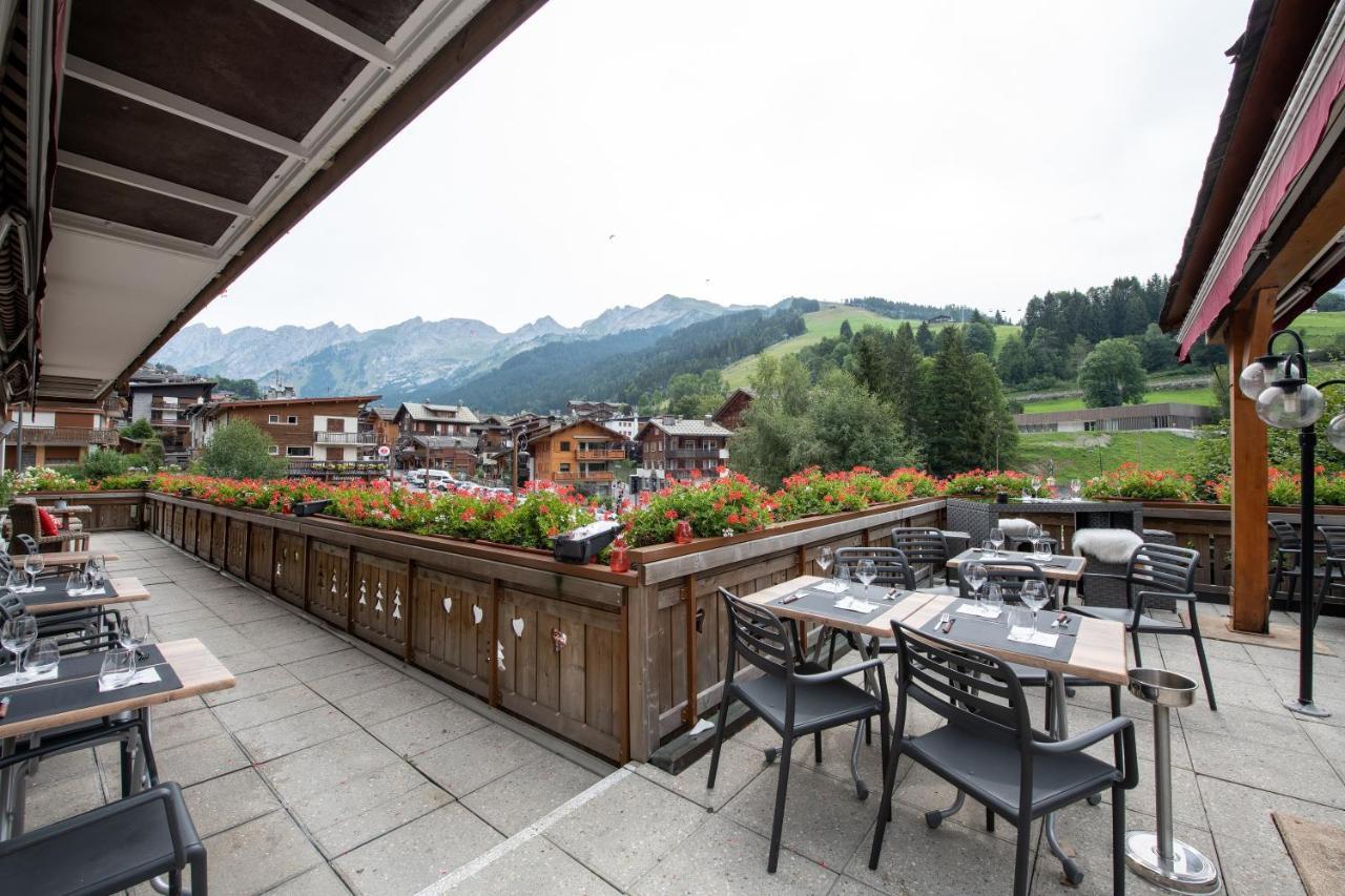 Hotel La Montagne La Clusaz Exterior foto